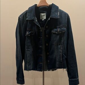 Kensie Dark Blue Jean Jacket